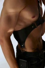 Sexy Men's Leather Accessory - SHM143 - Image 4