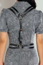 Sexy Shoulder Strap Leather Waist Belt, Clothing Accessory - SH1180