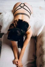 Fantasy Lingerie Sexy Rubber Harness - SH505 - Image 3