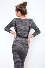 Cross Detail Chest Harness - SH158 - Image 2