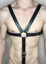 Men's Fantasy Apparel with Cross-Chest Detail - SHM12 - Image 3