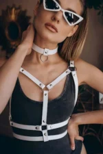 Stylish Choker Harness - SH990 - Image 2