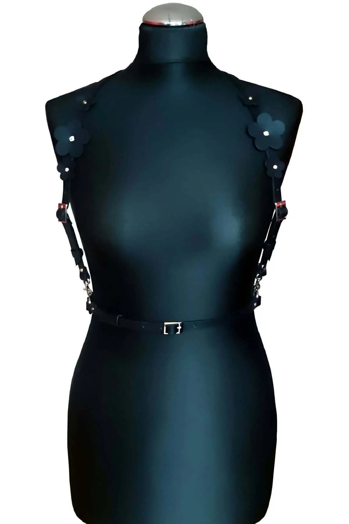 Floral Detail Expandable Bust Harness - SH906