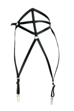 Very Sexy Rubber Garter Harness - SH153 - Image 2