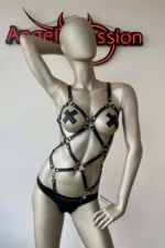 Cool and Stylish Leather Harness Models - SH368 - Image 3