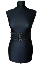 Women's Leather Four-Row Waist Belt - SH910 - Image 5