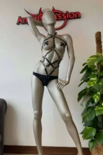 Leather Women's Fantasy Lingerie Body Harness - Image 5