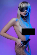 Leather Goggles Mask - SH324 - Image 3