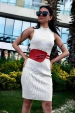 Leather Corset Belt, Dress Belt, T-Shirt Belt - SH604 - Image 3