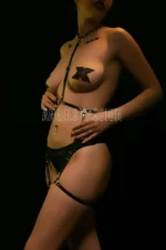 Leather Sexy Harness - SH317 - Image 3