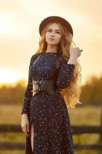 Elegant Dress Belt with Underbust Detail - SH612