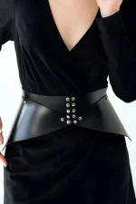 Stylish Women's Belt, Trendy Women's Belt, Leather Corset Belt for Dresses - SH873 - Image 2