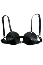 Stylish and Fancy Leather Bra - SH250 - Image 2