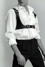 Stylish Leather Men's Belt, Elegant Men's Belt, Men's Shirt Belt - SHM111