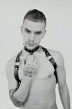 Sexy Leather Men's Harness with Collar - SHM35