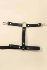 Single Leg Leather Garter Harness - SH962 - Image 2