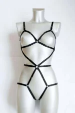 Body-Stimulating Rubber Harness - SH371