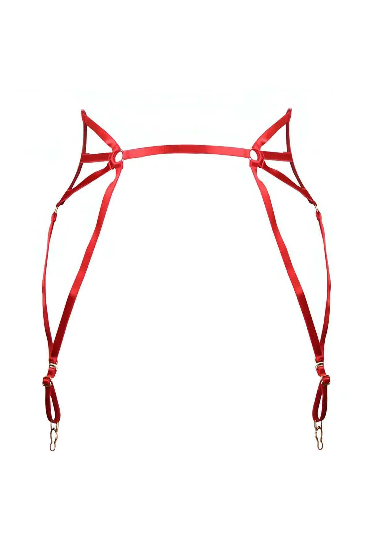124436.webp New Model Rubber Garter Harness - SH153 - Image 1