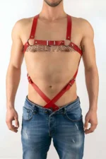 Men's Fantasy Apparel, Leather Men's Harness - SHM4
