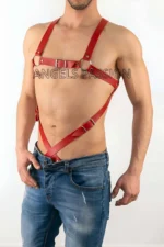 Men's Fantasy Apparel, Leather Men's Harness - SHM4 - Image 2