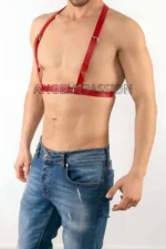 Leather Men's Underwear, Men's Fantasy Clothing Models - SHM26 - Image 3