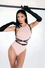 Stylish Leather Waist Harness - SH751