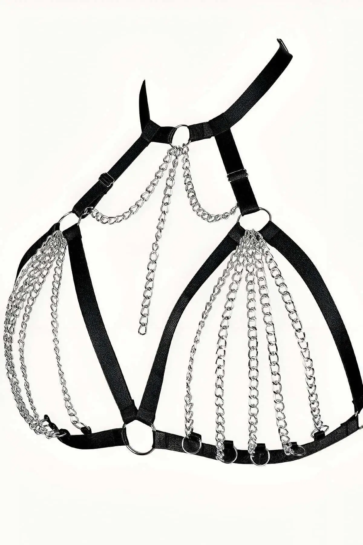 Chain Elastic Sexy Breast Harness - SH805