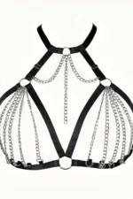 Chain Elastic Sexy Breast Harness - SH805 - Image 3