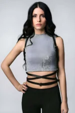 Sexy Leather Harness for Body - SH198 - Image 2