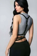 Sexy Leather Harness for Body - SH198 - Image 3