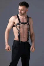 Fantasy Male Breast Harness - SHM105 - Image 4
