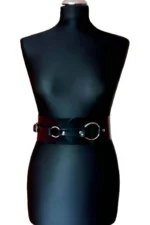 Elegant Leather Corset Harness for Dress - SH920