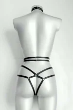 Open Mesh Sexy Garter Harness - SH370 - Image 2