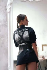 Stylish Leather Belt and Choker Set for Dresses and T-Shirts - SH622 - Image 2