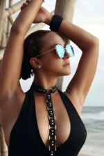 Square Accessory Detail Sexy Harness - SH344