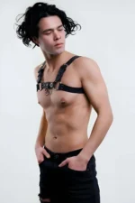 Men's Leather Fantasy Accessory - SHM79 - Image 3