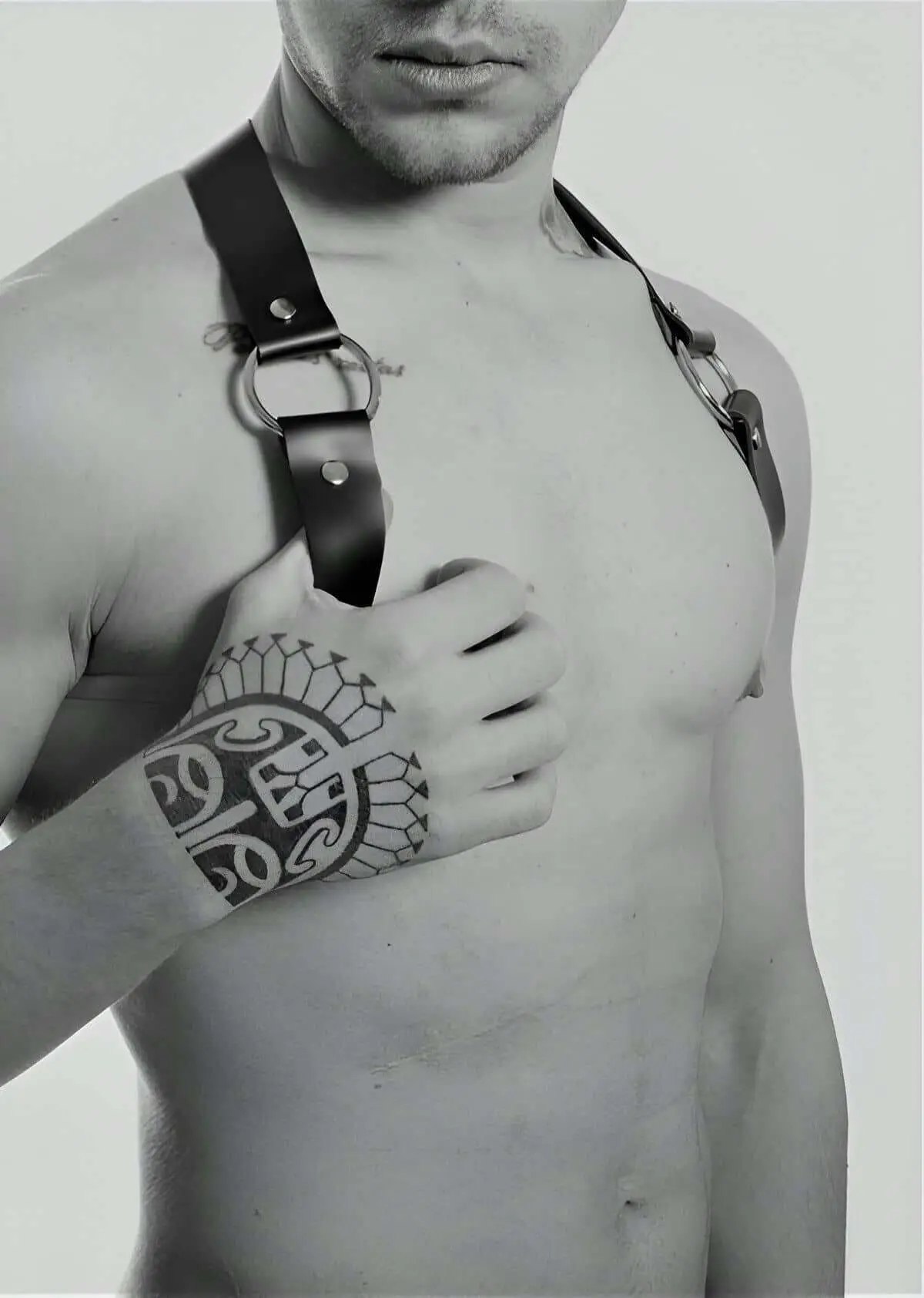 Men's Leather Shoulder Harness - SHM33