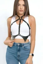 Women's Dress Belt, Elegant Belt to Wear Over a Dress, Leather Women's Belt - SH1110 - Image 2