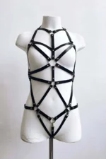 Sexy Leather Body Harness - SH316 - Image 3