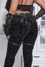 Sexy Leather Garter Harness - SH956 - Image 2