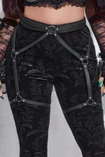 Sexy Leather Garter Harness - SH956