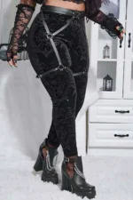 Sexy Leather Garter Harness - SH956 - Image 3