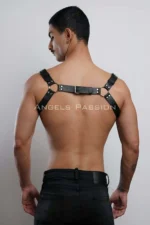 Men's Chest Harness, Fantasy Apparel Leather Harness - SHM7 - Image 6