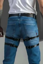 Men's Belts and Leg Accessories, Stylish Men's Leg Belt - SHM174 - Image 2