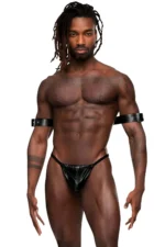 Arm Cuff, Bicep Cuff, Belt Style Cuff - SHM152 - Image 4