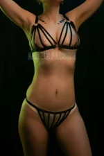 Elastic Harness Bra Set - SH555