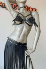 Tassel Skirt and Tassel Bra Harness Set - Image 3
