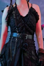 Single Shoulder Strap Leather Harness - SH939 - Image 3