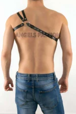 Men's Fantasy Apparel with Double Leather Shoulder Detail - SHM20 - Image 2