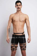 Men's Leg Harness, Leg Belt and Leg Accessory, Stylish Men's Leg Belt - SHM173 - Image 4